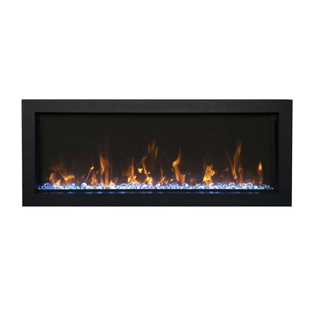 Amantii Panorama BI Slim Smart Electric Fireplace [BI-50/60/72-SLIM-OD] (SAK46329)  - Saksby Wholesale - Flames VIew