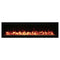 AMANTII SYMMETRY 74" Smart Electric Fireplace With Programmable Timer And Thermostat  [SYM-74] (HBG26974)- HBG