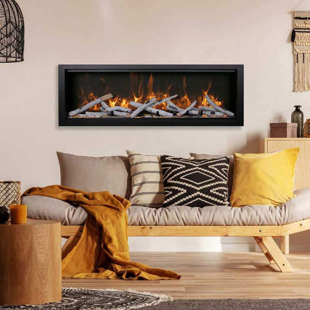 Amantii Symmetry Bespoke 50" Smart Electric Fireplace [SYM-50-BESPOKE] (SAK12957) SAKSBY - Living Room View