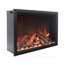 Amantii TRD Smart Electric Fireplace Insert [TRD-26/30/38/44] (SAK83819) - Saksby Wholesale - Front Left View