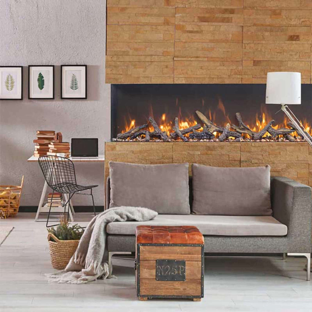 Amantii Tru-View Extra Tall XL 50" Electric Fireplace [50-TRV-XT-XL-WIFI] (SAK53814) - Saksby Wholesale - Living Room View