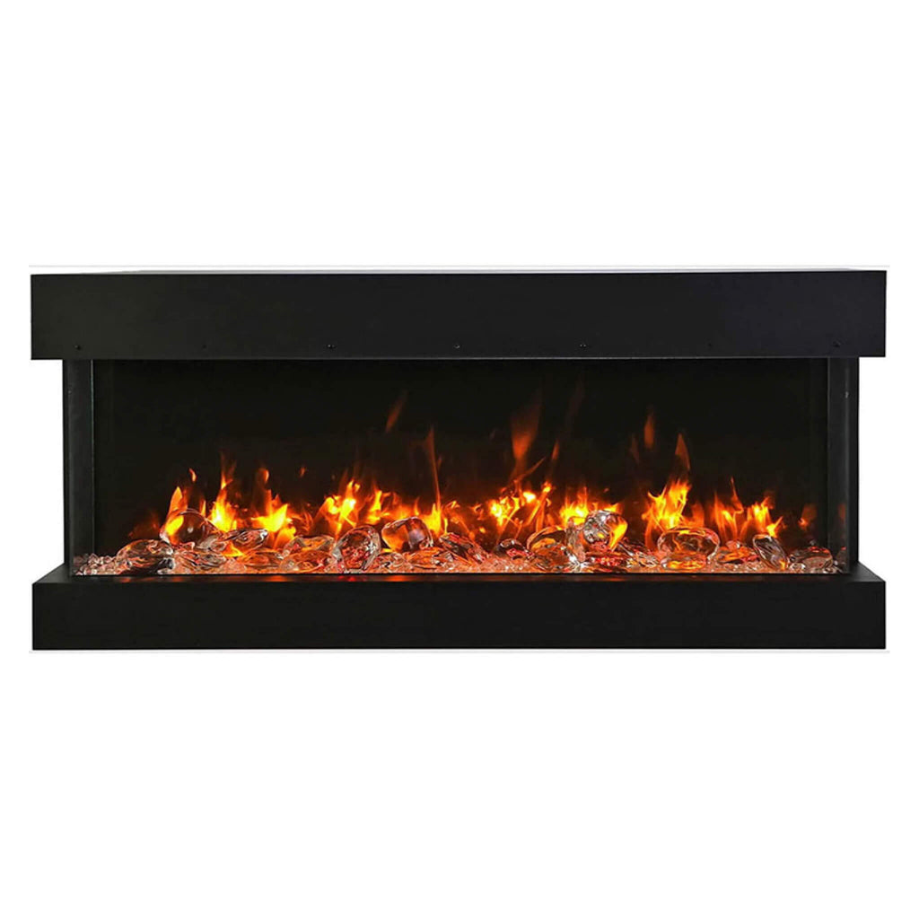 Amantii Tru-View Slim Smart 3-Sided Built-In Electric Fireplace [50/60-TRV-SLIM] (SAK28645) - Saksby Wholesale - Front View