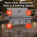 American Outdoor Grill 30NBL-00SP L-Series 3-Burner Built-In Natural Gas Grill, 30" [30NBL-00SP] (SAK02335) - Saksby Wholesale - Features