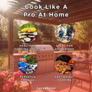American Outdoor Grill 30NBL L-Series 3-Burner Built-In Natural Gas Grill W/ Rotisserie Kit, 30" [30NBL] (SAK57636) - Saksby Wholesale -Benefits View