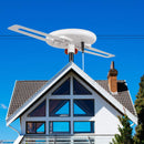 Amplified Outdoor Long Range Omni Directional Digital HDTV Antenna, 150 Miles (SAK91588) - Saksby Wholesale - Outdoor View