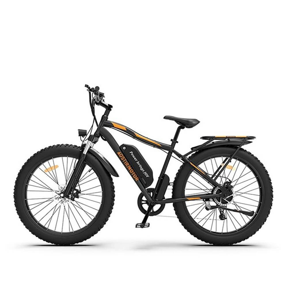 Aostirmotor S07-B 48V13Ah 750W Fat Tire Electric Mountain Bike, 26" (SAK68318)