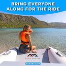Aqua Marina Aircat 11FT 5-Person High-Speed Inflatable Catamaran With DWF Air Deck [BT-AC335] (SAK10650) - Saksby Wholesale - Lifestyle Image