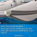 Aqua Marina Aircat 11FT 5-Person High-Speed Inflatable Catamaran With DWF Air Deck [BT-AC335] (SAK10650) - Saksby Wholesale - Rubber Features