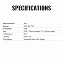 Aqua Marina Aircat 11FT 5-Person High-Speed Inflatable Catamaran With DWF Air Deck [BT-AC335] (SAK10650) - Saksby Wholesale - Specifications