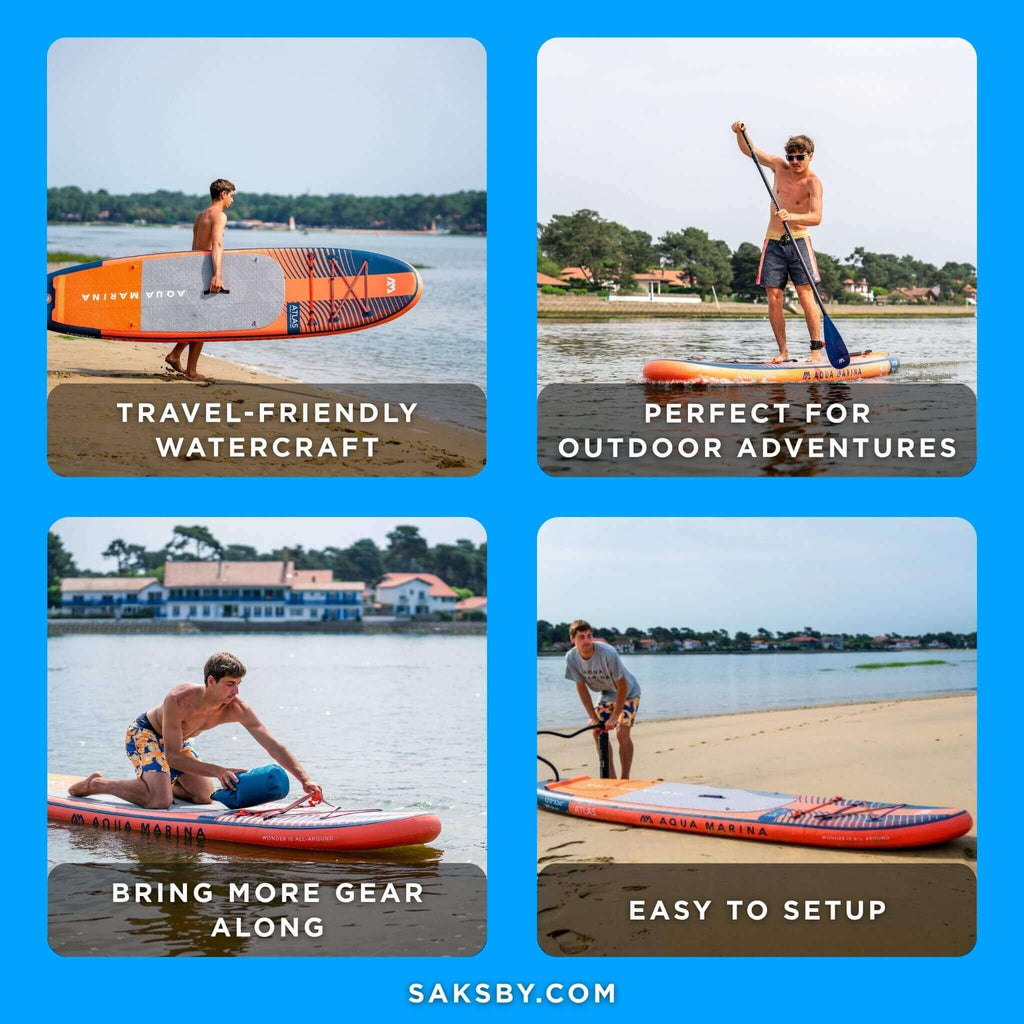 Aqua Marina Atlas 12FT All-Around Inflatable Paddleboard [BT-21ATP] (SAK57569) - Saksby Wholesale - Benefits