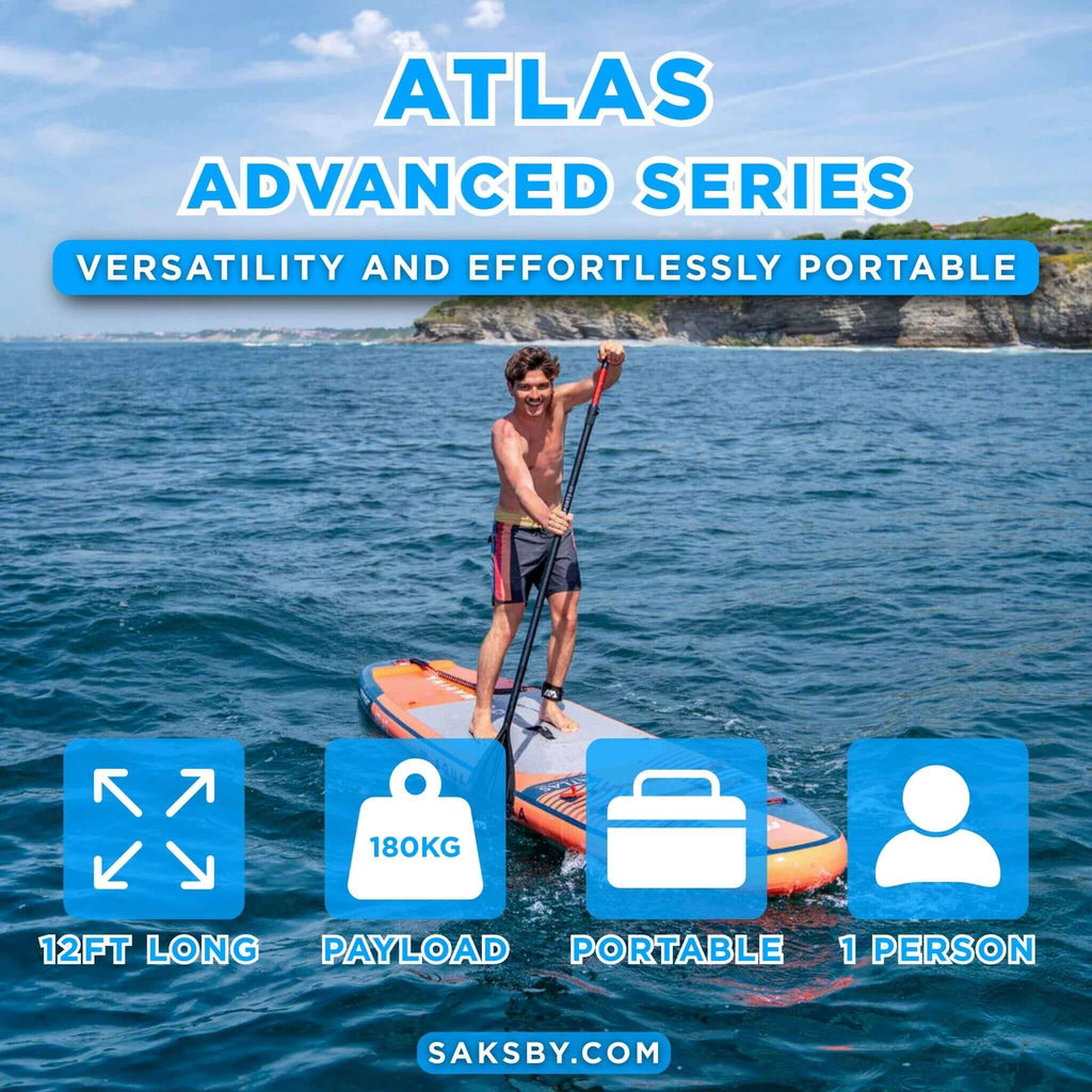 Aqua Marina Atlas 12FT All-Around Inflatable Paddleboard [BT-21ATP] (SAK57569) - Saksby Wholesale - Features