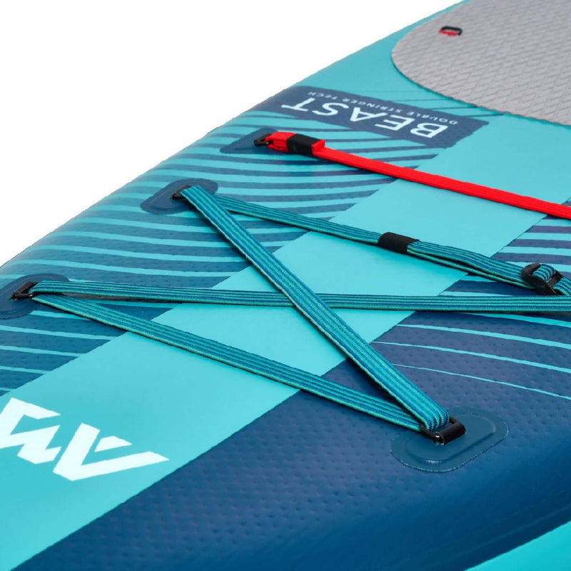 Aqua Marina Beast BT-23BEP Advanced All-Around Inflatable SUP With Carbon Hybrid Paddle, 10FT (SAK89512) - Saksby Wholesale - Design Strap 