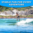 Aqua Marina Beast 10FT Advanced All-Around Inflatable SUP With Carbon Hybrid Paddle [BT-23BEP] (SAK89512) - Saksby Wholesale - Lifestyle Image In The Sea