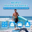 Aqua Marina Beast 10FT Advanced All-Around Inflatable SUP With Carbon Hybrid Paddle [BT-23BEP] (SAK89512) - Saksby Wholesale - Product Features
