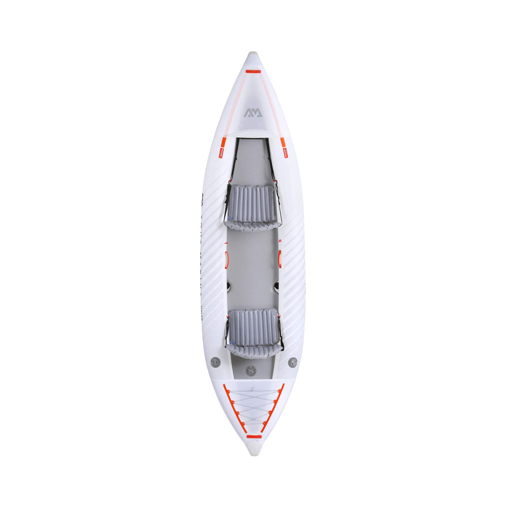 Aqua Marina Halve Ultra-Light Packayak™ 2-Person Kayak With DWF Deck [Paddle Excluded] [HA-398] (SAK41876) - Saksby Wholesale - Top View