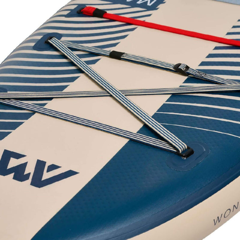 Aqua Marina Magma BT-23MAP All-Around Inflatable SUP With Carbon Hybrid Paddle, 11FT (SAK35791) - Saksby Wholesale - Strap Design