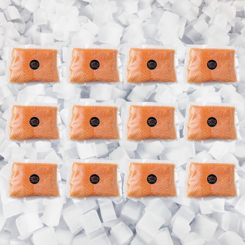 Premium Skinless Atlantic Salmon Portions (Bulk Case) (SAK20174)