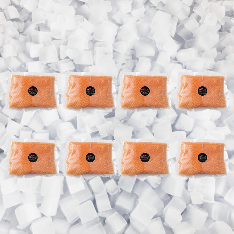 Premium Skinless Atlantic Salmon Portions (Bulk Case) (SAK20174)