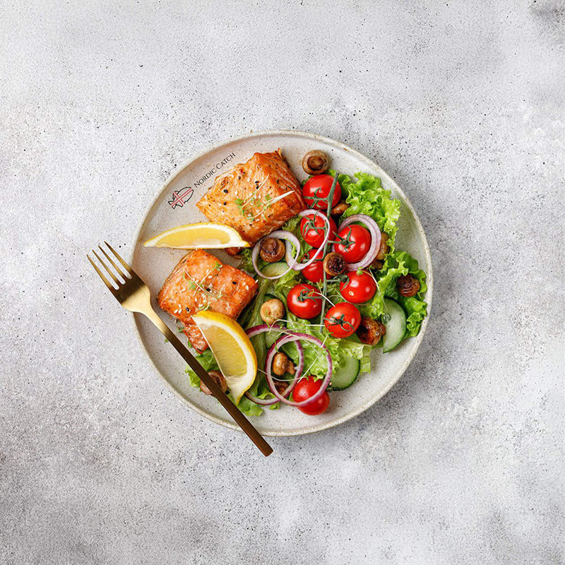 Premium Skinless Atlantic Salmon Portions (Bulk Case) (SAK20174)