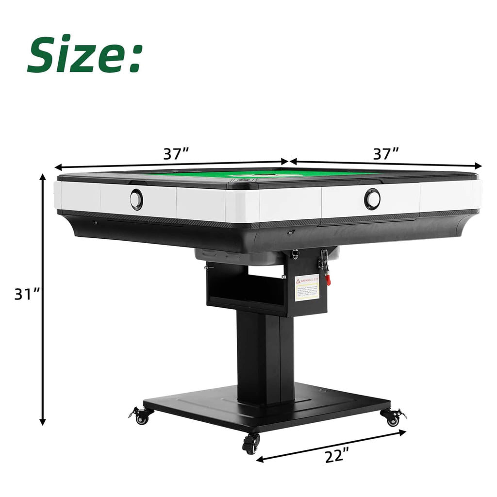 Automatic Foldable Chinese Mahjong Table Set With Two 144 Tile Sets (SAK31957) - Saksby Wholesale - Dimensions