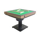 Automatic Ultra-Thin Foldable Mahjong Table With Two 152 42MM Tile Sets (SAK82950) - Saksby Wholesale - Brown Corner View