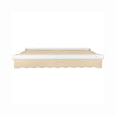 Awntech Key West Full Cassette Retractable Patio Awning [Made-To-Order] (SAK91358) - Saksby Wholesale - Front View Tan
