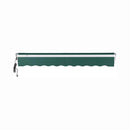 Awntech Maui Premium Outdoor Retractable Awning [Made-To-Order] (SAK32890) - Saksby Wholesale -
Front View Rolled Up Forest