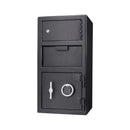Barska 0.78 CF Heavy-Duty Large Steel Depository Safe With Digital Keypad (SAK75106) - Saksby Wholesale - Front Side VIew
