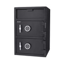 Barska 1.60 Cu.Ft. Digital Depository Dual Compartment Security Safe (SAK76021) - Saksby Wholesale - Front View