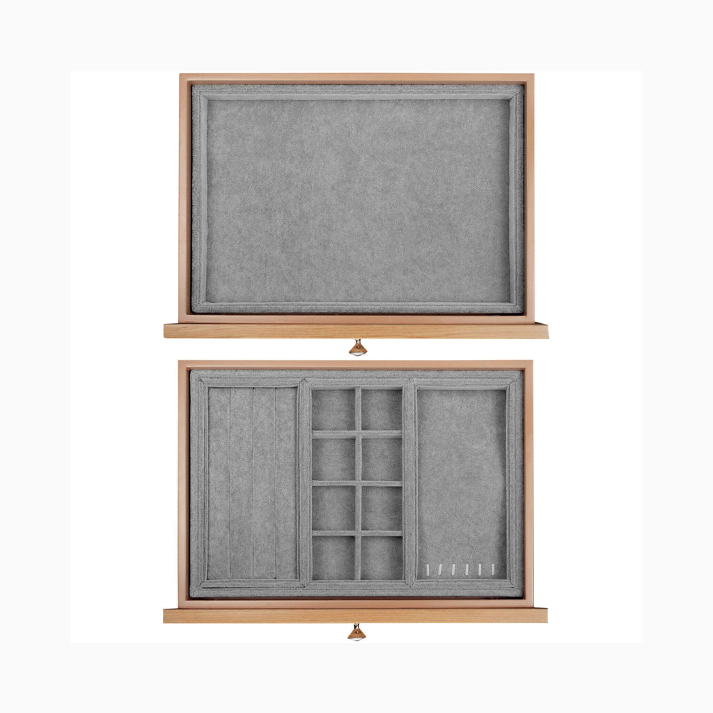 Barska 1.91 CF White Fireproof Jewelry Safe With Digital Keypad Lock (SAK42861) - Saksby Wholesale - Cushion Details