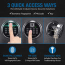 Barska 2.02 CF Heavy-Duty Fire Resistant Safe With Biometric Keypad (SAK29487) - Saksby Wholesale - Quick Access Features