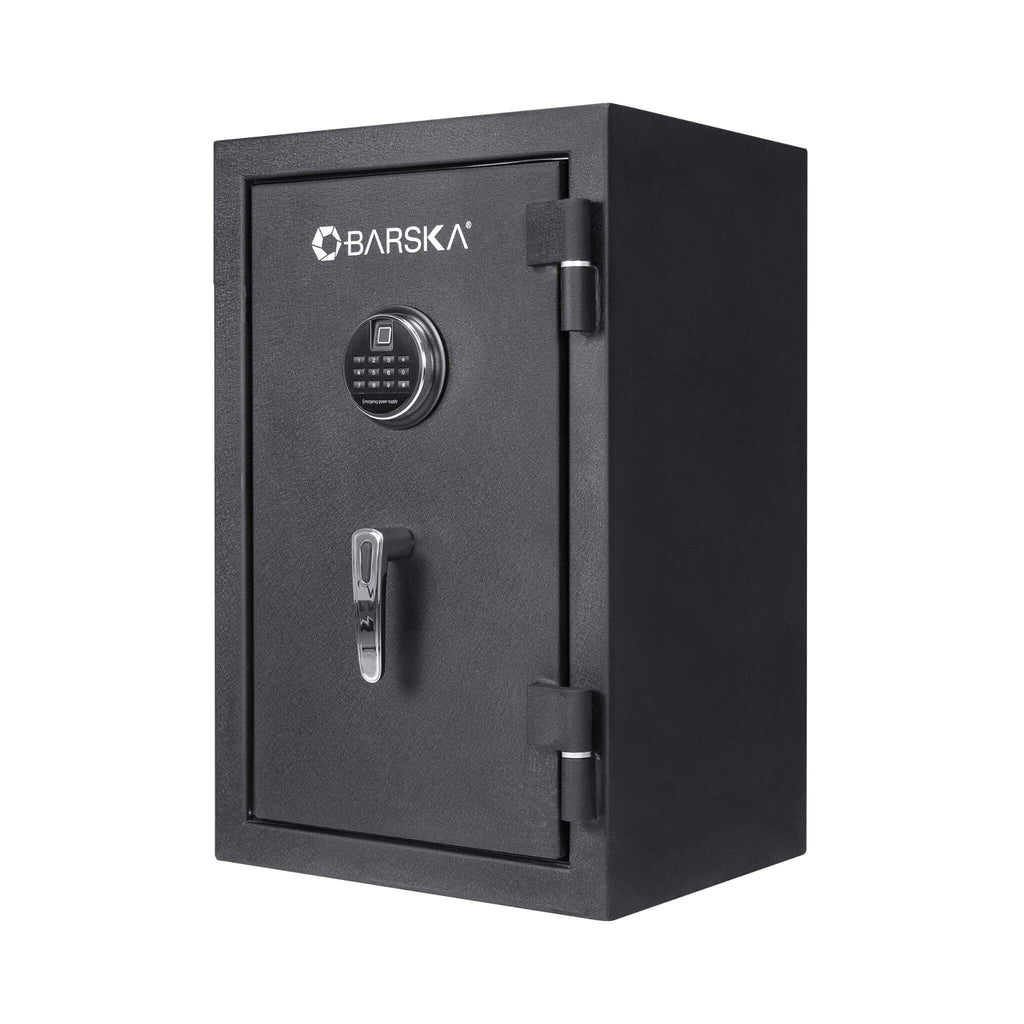 Barska 2.02 CF Heavy-Duty Fire Resistant Safe With Biometric Keypad (SAK29487) - Saksby Wholesale - Side View