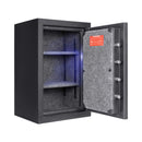 Barska 2.02 CF Heavy-Duty Fire Resistant Safe With Biometric Keypad (SAK29487) - Saksby Wholesale - Storage View