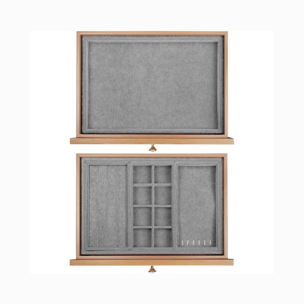 Barska 2.75 CF White Fireproof Jewelry Safe with Keypad Advanced Electronic Keypad Lock (SAK69047) - Saksby Wholesale - Cushions Details