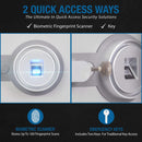 Barska 4.48 Cu.Ft. Heavy-Duty Fireproof Biometric Safe (SAK83490) - Saksby Wholesale - Quick Access Ways