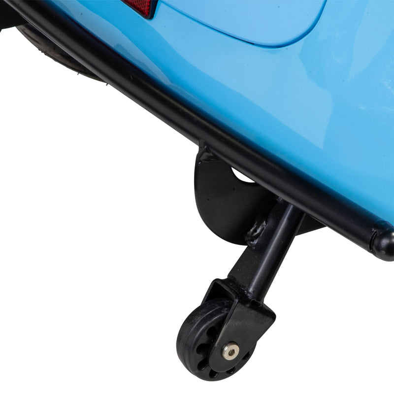 Bespoke Elite Premium Electric Mobility Scooter with Electronic Speed Control, 400lbs, Blue and White SAK29053 Saksby - Safety Wheel