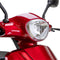 Bespoke Legacy Premium Electric Mobility Scooter With Electronic Speed Control 400lbs Red Sak34671 Saksby - Front Top LED Light