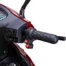Bespoke Legacy Premium Electric Mobility Scooter With Electronic Speed Control 400lbs Red Sak34671 Saksby - Right Handle