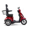 Bespoke Legacy Premium Electric Mobility Scooter With Electronic Speed Control 400lbs Red Sak34671 Saksby - Right Side View