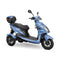Bespoke Regal Premium Electric Mobility Scooter With Electronic Speed Control 400lbs Blue Sak28351 Saksby - With Black Seat And Black Rims