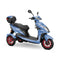Bespoke Regal Premium Electric Mobility Scooter With Electronic Speed Control 400lbs Blue Sak28351 Saksby - With Black Seat And Red Rims