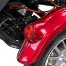 Bespoke Regal Premium Electric Mobility Scooter With Electronic Speed Control 400lbs Red SAK28351 Saksby - Right Rear Light