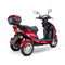 Bespoke Regal Premium Electric Mobility Scooter With Electronic Speed Control 400lbs Red SAK28351 Saksby - Right Rear View