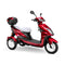 Bespoke Regal Premium Electric Mobility Scooter With Electronic Speed Control 400lbs Red Sak28351 Saksby - With White Seat And White Rims