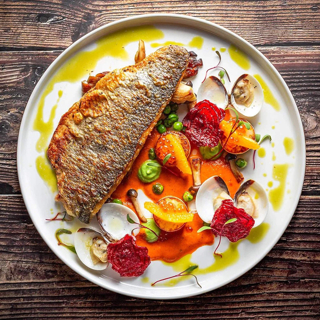 Premium Skin On Branzino Fillet 2 x Portions Per Pack (Bulk Case) (SAK31640)