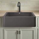 BLANCO Ikon Cinder 33" Apron Single Bowl Farmhouse Sink [401985] (SAK41953)