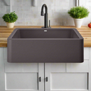 BLANCO Ikon Cinder 33" Apron Single Bowl Farmhouse Sink [401985] (SAK41953)