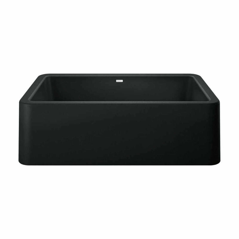 BLANCO Ikon Coal Black 33" Apron Single Bowl Farmhouse Sink [402575] (SAK63859)