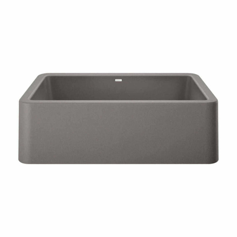 BLANCO Ikon Metallic Gray 33" Apron Single Bowl Farmhouse Sink [401900] (SAK85297)