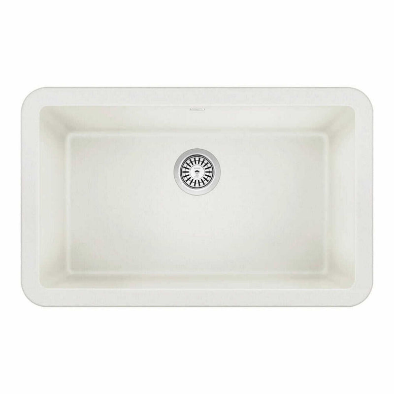 BLANCO Ikon White 30" Apron Single Bowl Farmhouse Sink [401734] (SAK78410)